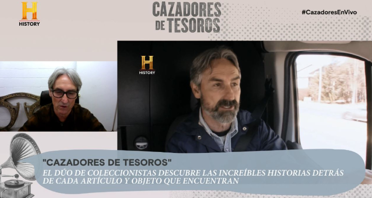 History presenta ‘Cazadores de Tesoros’ con Mike Wolfe