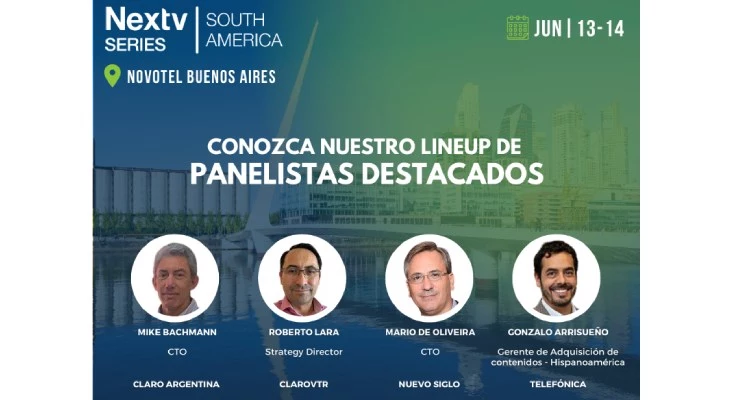 Nextv Series South America presenta a sus panelistas destacados