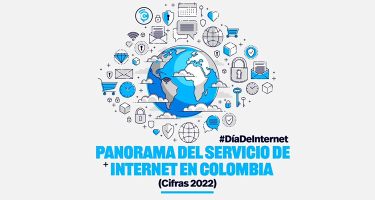 Colombia alcanzó los 50 millones de conexiones a Internet en 2022