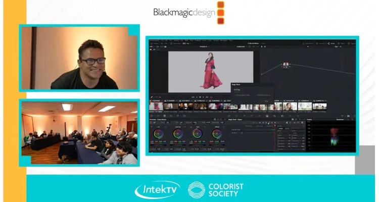 IntekTV™ presentó el primer Colorist Mixer Perú LIVE