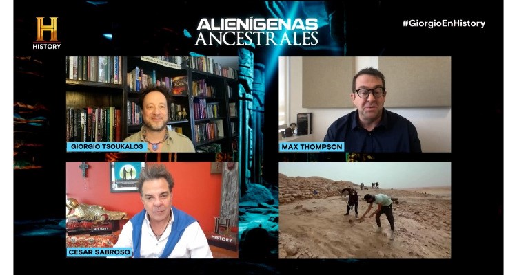 History realizó un exclusivo evento virtual con Giorgio Tsoukalos de Alienígenas Ancestrales