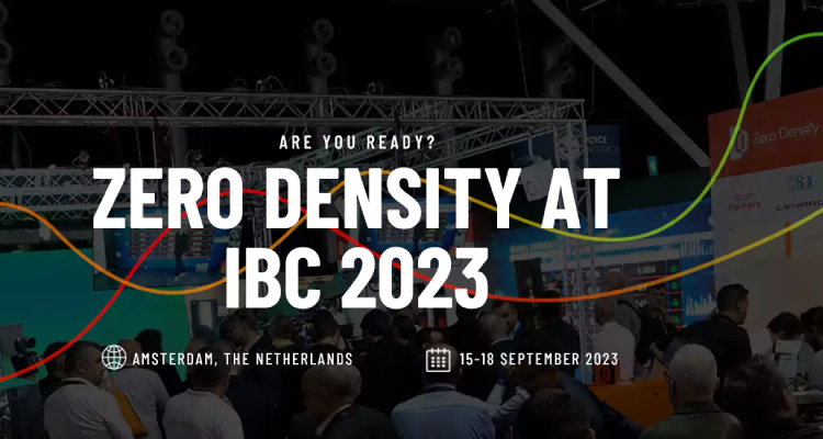 Imagina el futuro con Zero Density en IBC 2023