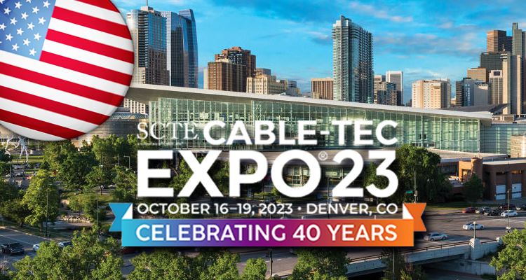 Expo Cable Tec SCTE vuelve a Denver, celebrando sus 40 años