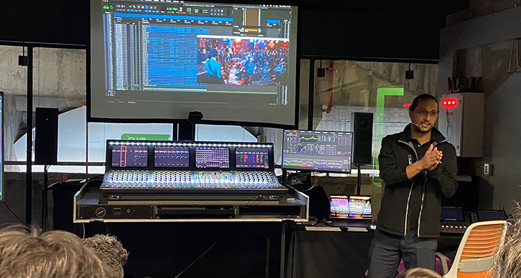 AVID presentó su Live Sound Workshop & Tech Day en el Movistar Arena Chile