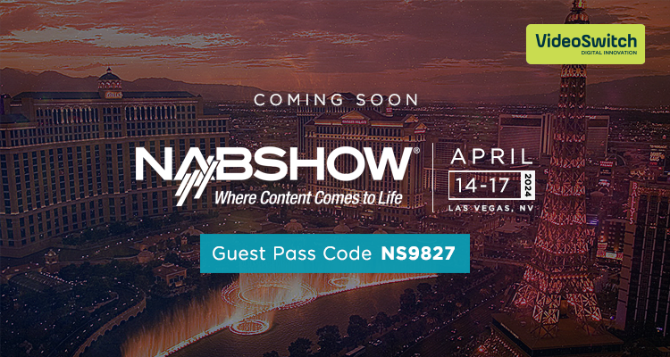 VideoSwitch exhibirá sus productos en NAB SHOW 2024