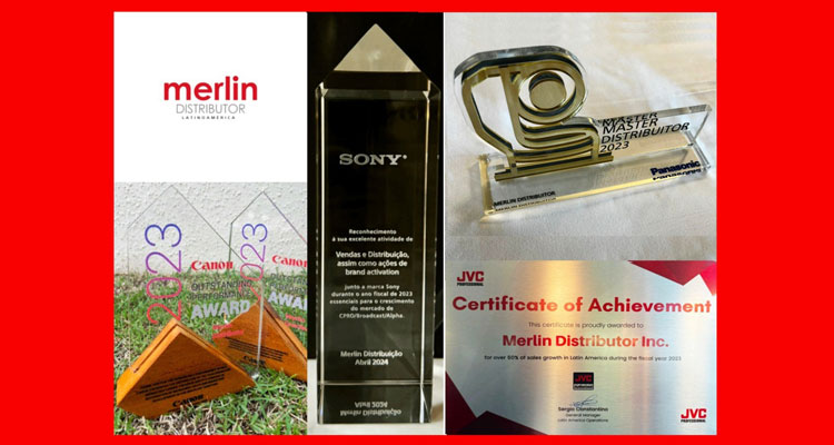 Merlin Distributor recibió varios reconocimientos por su trabajo en la región