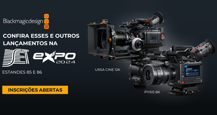 Grupo Pinnacle apresentará os lançamentos da Blackmagic Design no SET Expo 2024