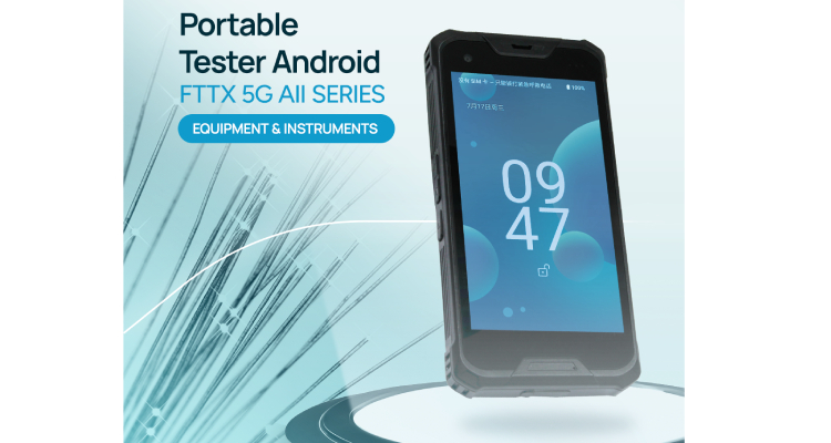 Portable tester Android FTTX 5G AI Series AR-NETT-FTTX-AII