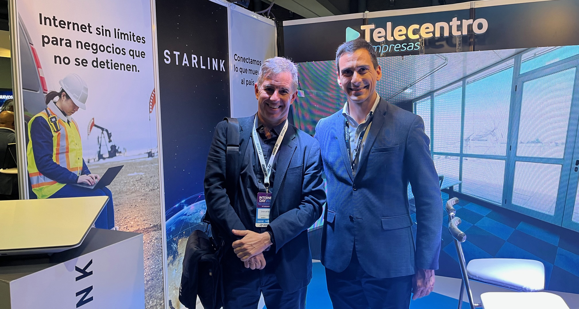 Telecentro presentó su alianza con Starlink en Internet Day