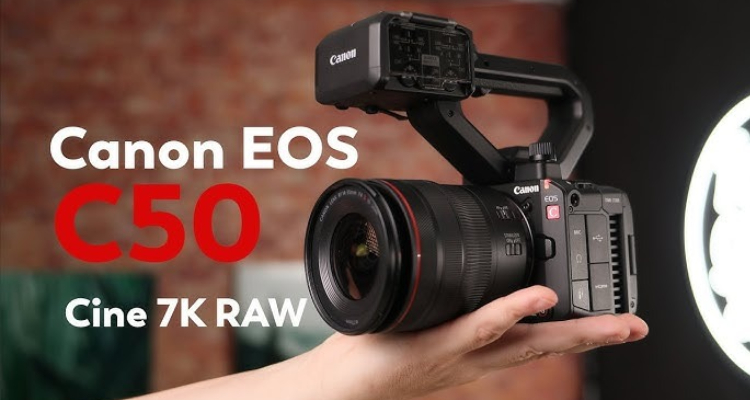 Canon lanza nueva cámara de cine EOS C50 7k