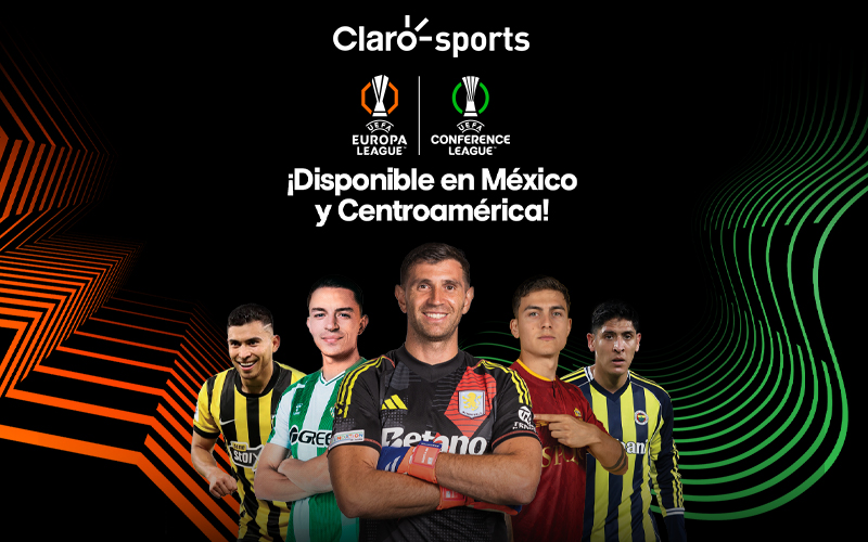 Claro Sports transmitirá la UEFA Europa League y la UEFA Conference League en México y Centroamérica hasta 2027