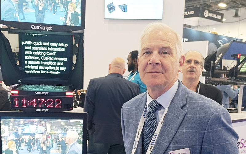 CueScript actualiza su ecosistema de prompters y suma movilidad en NAB 2026