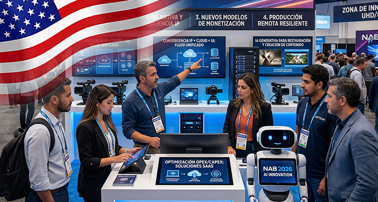 Lo que buscan los broadcasters latinos en NAB 2026