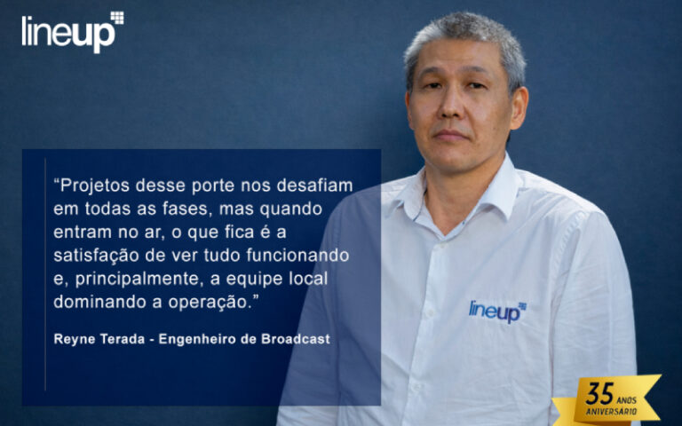 TV Girassol: o projeto que levou a engenharia da LineUp do Brasil para Angola