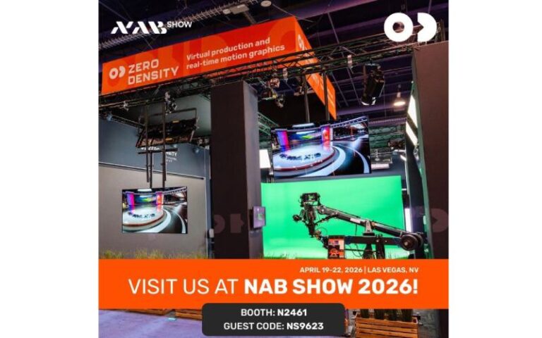 Zero Density: next generation broadcast graphics workflows at NAB 2026