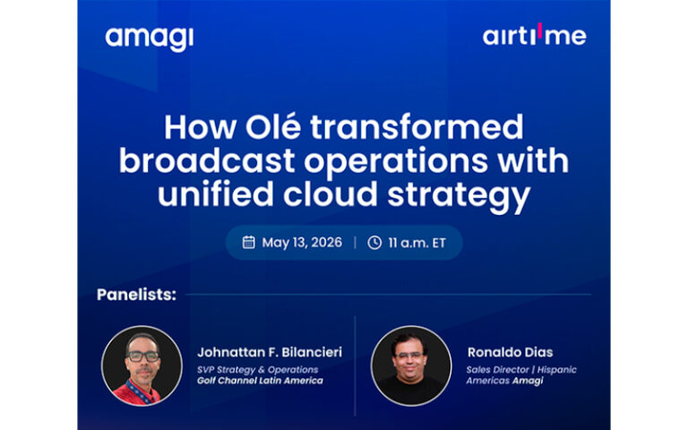 Amagi presents: How Olé transformed broadcasting operations with a unified cloud strategy