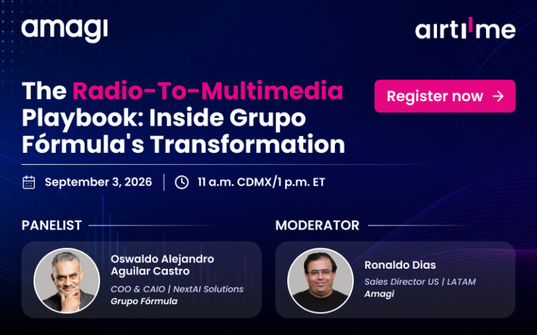 Amagi presents: The Radio-to-Multimedia Playbook, inside Group Fórmula’s Transformation