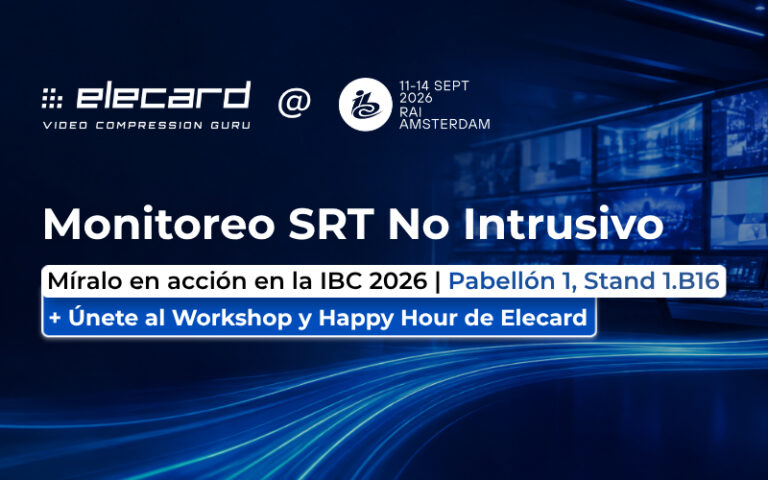 Elecard presenta el monitoreo SRT no intrusivo en IBC