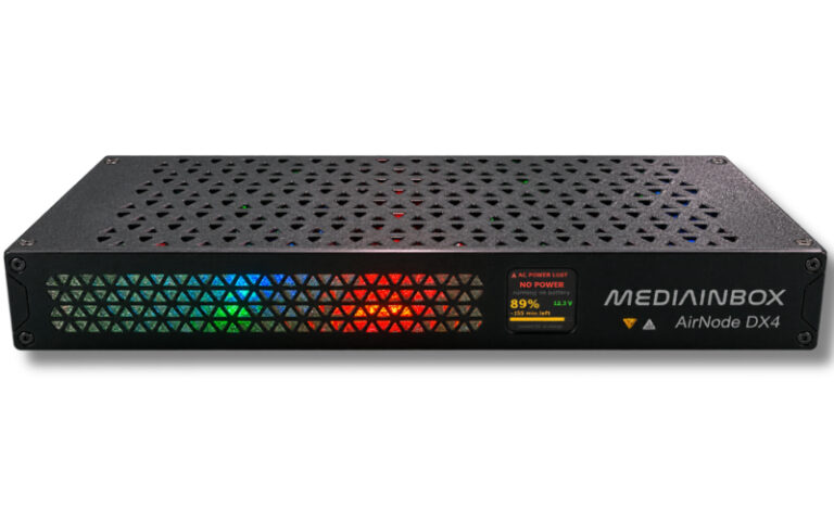 Mediainbox presenta el AIRNODE DX4 — nodo de monitoreo AM/FM multicanal
