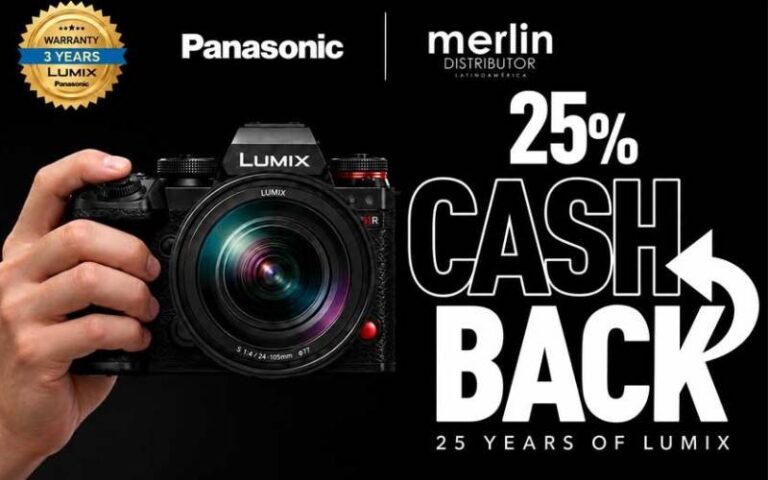 Panasonic presenta la campaña 25 aniversario LUMIX – 25% Cashback